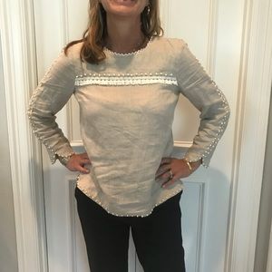 Linen Spring/Beach Top